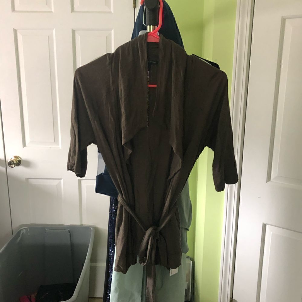 Banana Republic Rayon Shirt Cardigan
